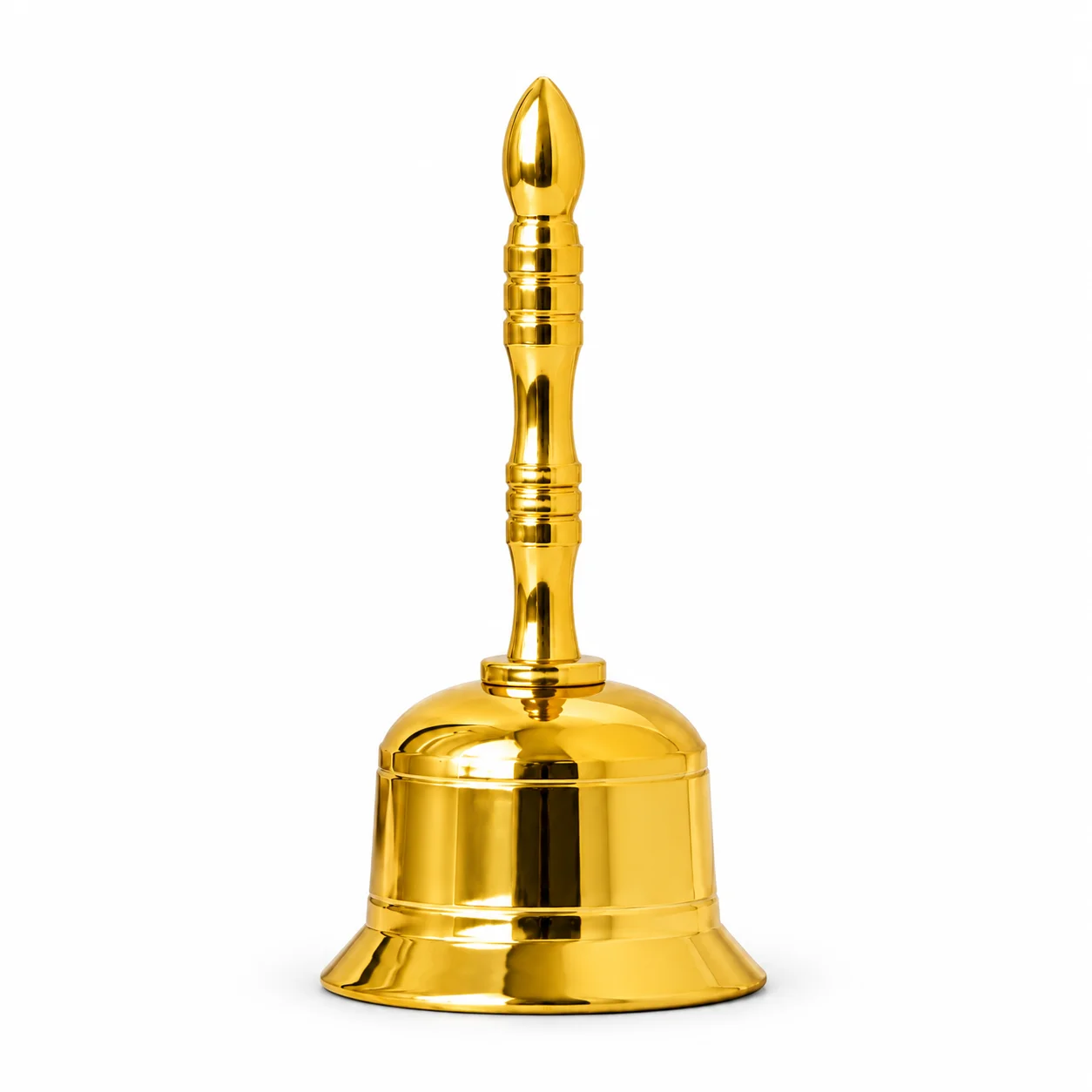 Shraviko Classic Solid Brass Pooja Bell (Ghanti)